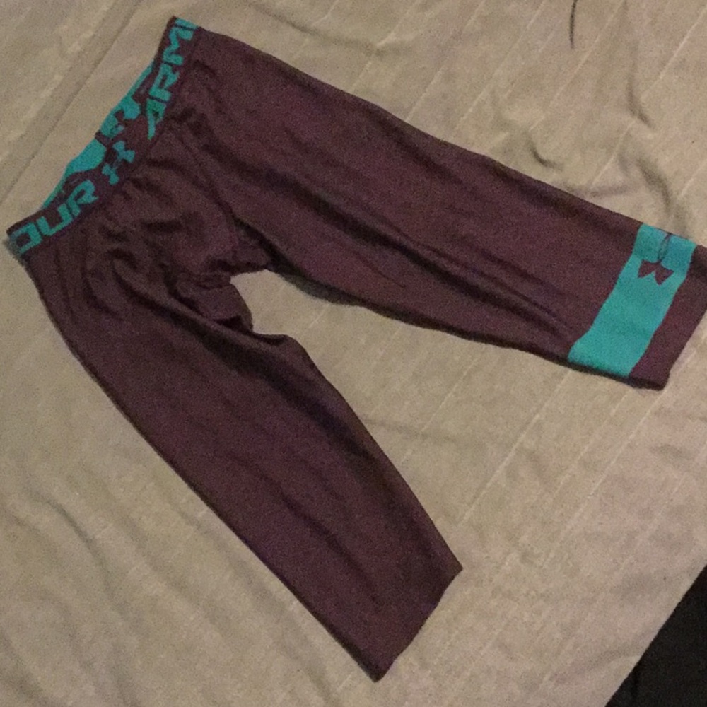 Under Armour fitted boys leggings